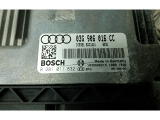 Řídící jednotka 03G906016CC, EDC16U1   Audi A3 S3 A3 Sportback 8P 2005