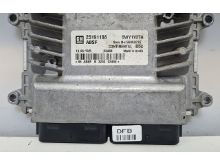 Блок управления двигателя 96958816, 25191188   Chevrolet Spark