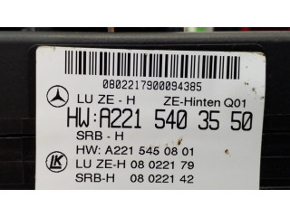 Pojistková skříňka A2215403550 Mercedes-Benz CL C216 2008