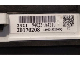 Přístrojová deska KIA Carens III 2017 94023A4210, 11003532000Q