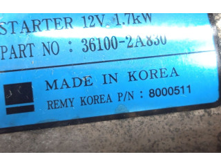 Turbodmychadlo Стартер 361002A830, 8000511 Hyundai ix35 D4FD
