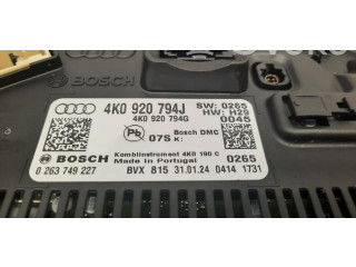 Панель приборов 4K0920794J   Audi A6 S6 C8 4K       
