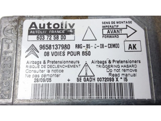 Блок подушек безопасности 603725800, 9658137980 Citroen C4 I