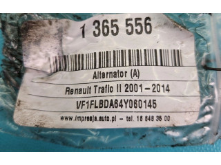 Генератор IMPRK1365556   Renault Trafic II (X83)      