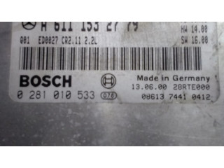 Блок управления двигателя A6111532779, 0281010533   Mercedes-Benz E W210
