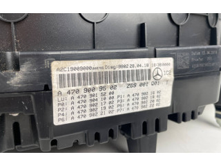 Панель приборов A4709009502   Mercedes-Benz X-class W470       