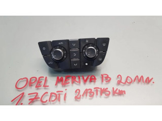 Блок управления климат-контролем 13343707 Opel Meriva B
