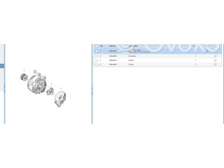 Генератор 36010604, 0125812009 Volvo XC90 2.0