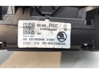 Панель приборов 6V0920746D Skoda Fabia Mk3 (NJ)