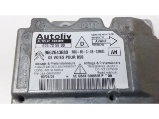 Блок подушек безопасности 603725800, 9662643680   Citroen C4 I