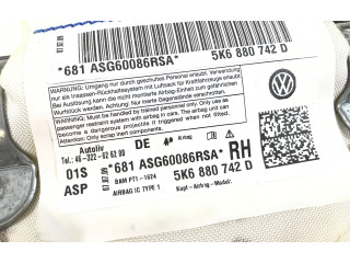 Боковая подушка безопасности 5K6880742D   Volkswagen Golf VI