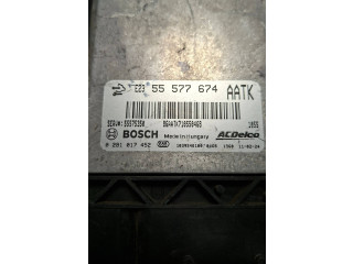 Блок управления двигателя 55577674, 0281017452 Dacia Logan Pick-Up