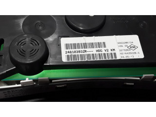 Панель приборов 248103932R   Dacia Dokker       