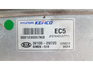 Блок управления двигателя 391012U720, 391002U720   KIA Optima