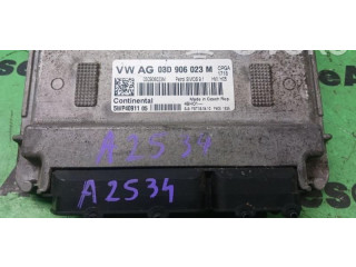 Блок управления двигателем Блок управления 03D906023M, 5WP4091105 Skoda Fabia Mk2 (5J)