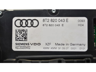 Модуль блока управления кондиционером 8T2820043E   Audi A5 8T 8F