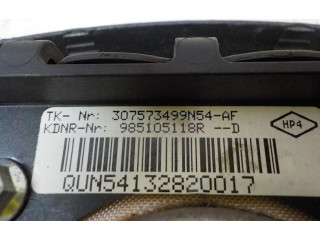 Подушка безопасности водителя 985105118R, 985105118R Dacia Dokker