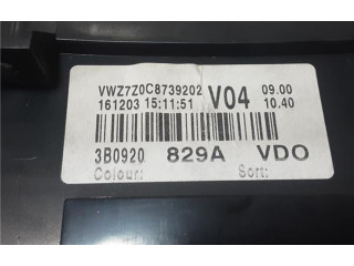 Přístrojová deska  Volkswagen Passat Alltrack 2004 3B0920829A, 3B0920829A  