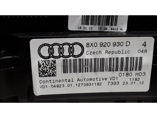 Панель приборов 8X0920930D Audi A1