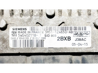 Блок управления двигателя 3M5112A650AB, 5WS40211BT Ford Focus