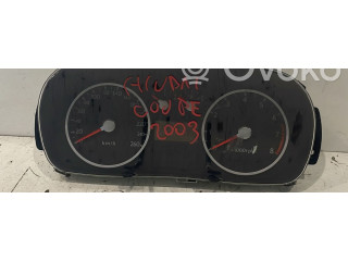 Панель приборов    Hyundai Coupe       