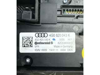 Блок управления климат-контролем 4G0820043K, A2C53400310 Audi A6 S6 C7 4G