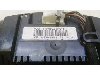 Přístrojová deska Mercedes-Benz CLS AMG C219 2005 A2195405111