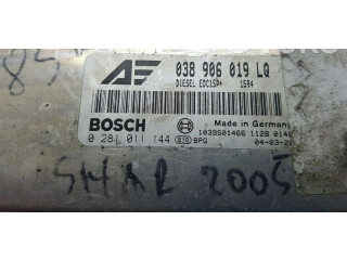 Блок управления двигателя 038906019LQ, 0281011144 Ford Galaxy