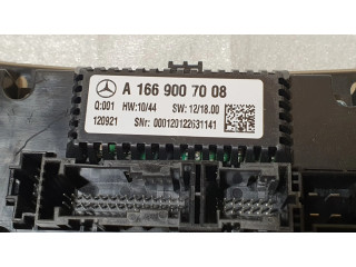 Блок управления климат-контролем A1669007008, A1666801207   Mercedes-Benz GL X166