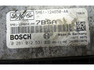 Блок управления двигателем Блок управления 5M61-12A650-AA Mazda 3 I