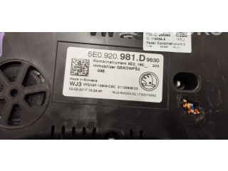 Панель приборов 5e0920981d   Skoda Octavia Mk3 (5E)       