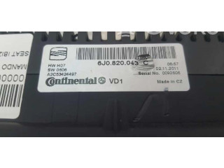 Блок управления климат-контролем 6J0820043C   Seat Ibiza IV (6J,6P)