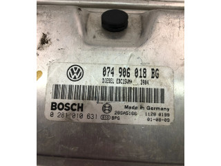 Блок управления двигателем Блок управления 074906018BG, 0281010631   Volkswagen Transporter - Caravelle T4