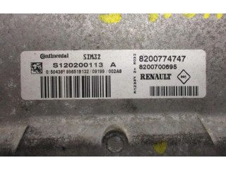 Блок управления двигателем Блок управления 8200774747 Renault Twingo II