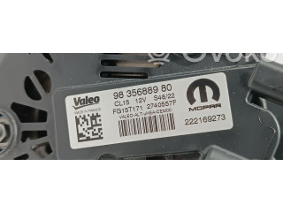 Генератор    9835688980, 1675454280   Peugeot 2008 II