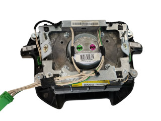 Подушка безопасности водителя 30754313, 6100233A00 Volvo V70