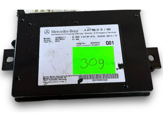 Блок комфорта S309, A2479002216   Mercedes-Benz GLB x247   