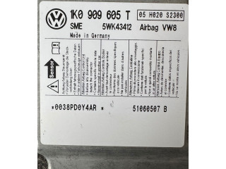 Блок подушек безопасности 1K0909605T, 51060507B   Skoda Octavia Mk2 (1Z)