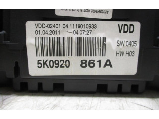 Панель приборов 5K0920861A Volkswagen Golf VI