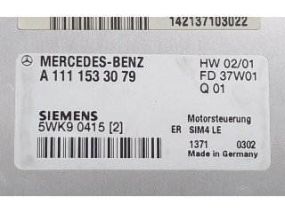 Řídící jednotka A1111533079, 5WK90415 Mercedes-Benz C W203 2001