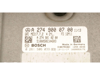 Řídící jednotka A2749000700, 0261S06039   Mercedes-Benz C W204 2012