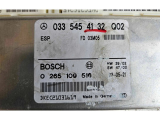 Блок управления АБС 0335454132, 0265109516   Mercedes-Benz E W211