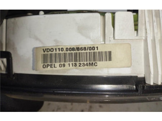 Pojistková skříňka Спидометр (приборный щиток) 09113234MC, 0090059 Opel Corsa B 1999