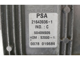 Řídící jednotka 216439361, 50409S05   Citroen Xsara 1999