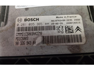 Řídící jednotka 9832694380 Peugeot Partner 2020