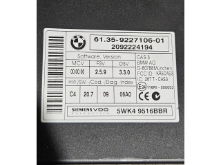 Řídící jednotka 7607485, 9227106 BMW X6 E71 2009