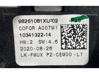 Блок управления климат-контролем 9823457080, 9823457180   Peugeot 2008 II