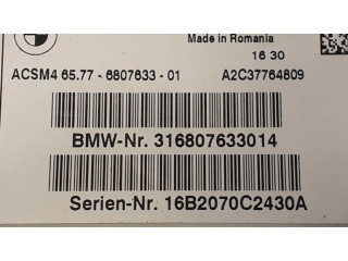 Блок подушек безопасности 6807633   BMW X4 F26