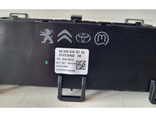 Блок управления кондиционера воздуха / климата/ печки (в салоне) 98340409ZD   Toyota Proace