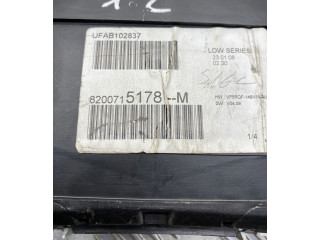 Панель приборов 8200715178, UFAB102837   Renault Clio III       